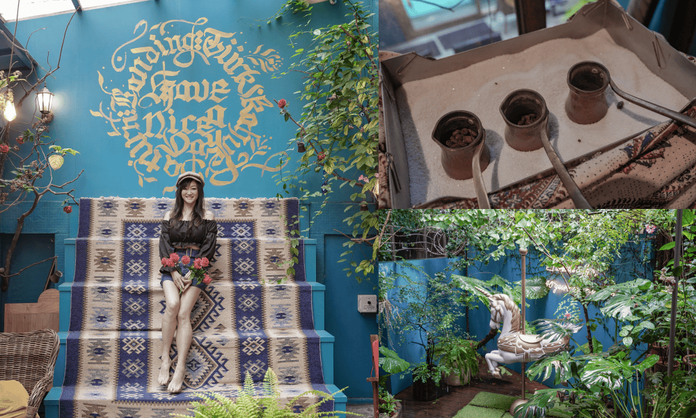 Saturn Landing Turkish Coffee ，登陸土星土耳其咖啡，土耳其沙煮咖啡超酷，秒到土耳其，台北永康咖啡，菜單