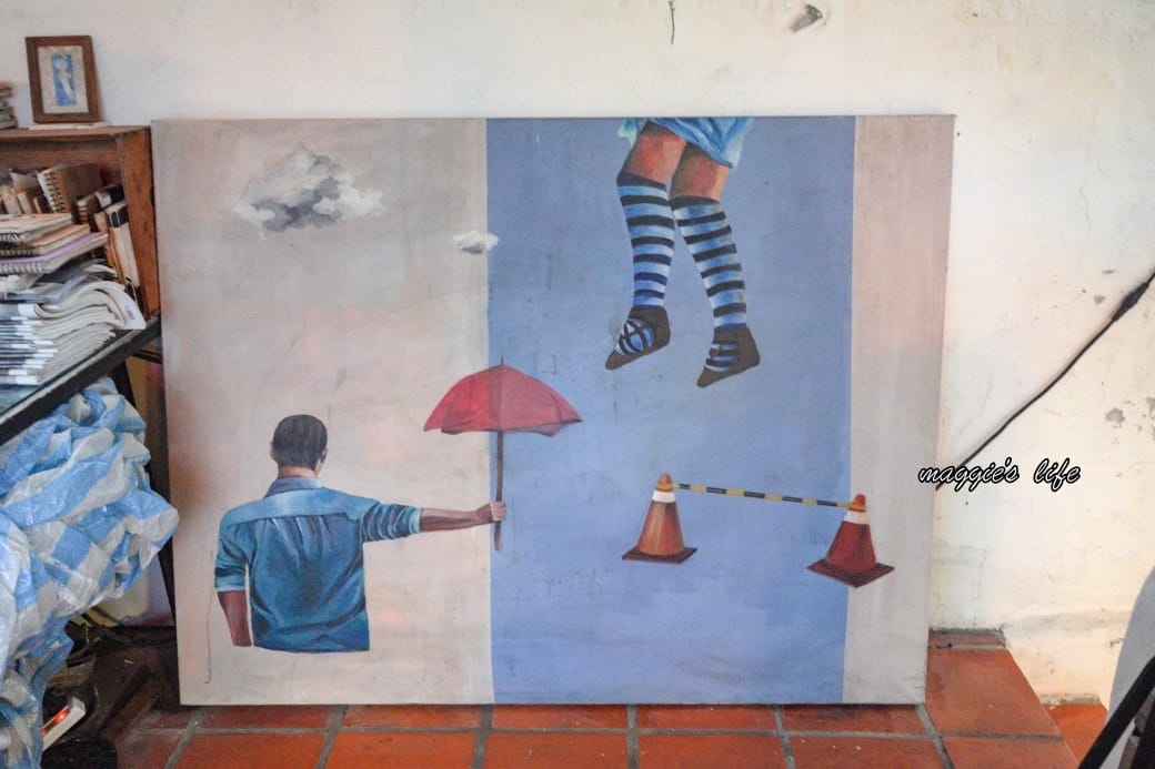 天使熱愛的生活咖啡廳，淡水老街隱藏版咖啡廳，看海景看夕陽聊天的好地方