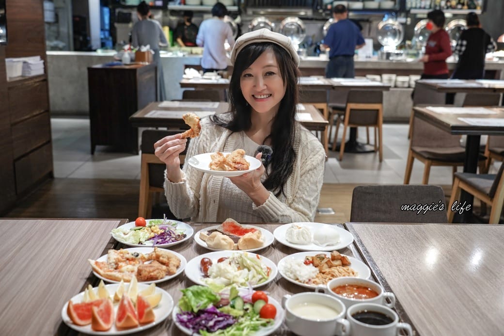 台北饗犇牛排館｜洛基飯店南京館二樓，只要339起就吃得到品質很好的牛排、披薩、熟食、沙拉吃到飽