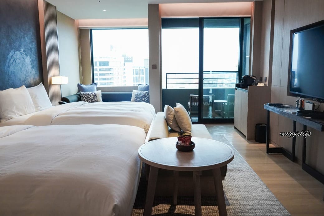 宜蘭溫泉飯店｜礁溪寒沐酒店，礁溪親子飯店高評價二訪推薦，獨立、戶外泡湯室，裸湯美人湯，兒童電競室，賽車跑道，溫水泳池滑水道超享受