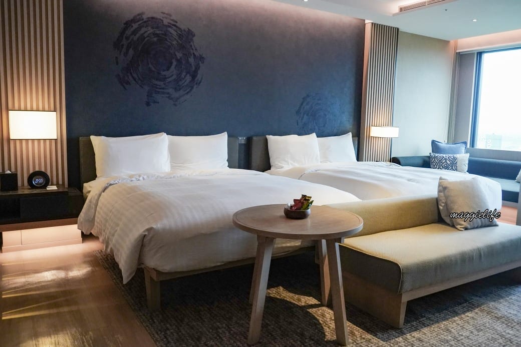 宜蘭溫泉飯店｜礁溪寒沐酒店，礁溪親子飯店高評價二訪推薦，獨立、戶外泡湯室，裸湯美人湯，兒童電競室，賽車跑道，溫水泳池滑水道超享受