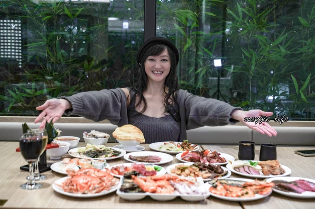 宜蘭礁溪葛瑪蘭之星飯店星苑自助餐吃到飽，只要580就可以吃到當季海鮮爐烤牛排吃到飽