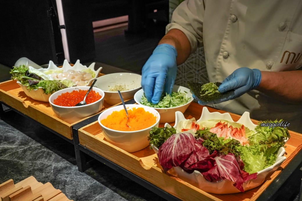 礁溪寒沐酒店MU TABLE沐饗東瀛美食祭自助餐吃到飽，松葉蟹生魚片螃蟹等等漁港直送超好吃