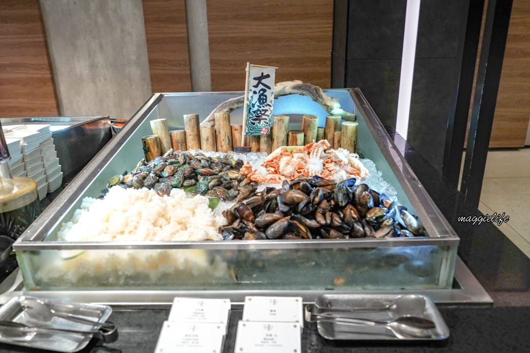 礁溪寒沐酒店MU TABLE沐饗東瀛美食祭自助餐吃到飽，松葉蟹生魚片螃蟹等等漁港直送超好吃