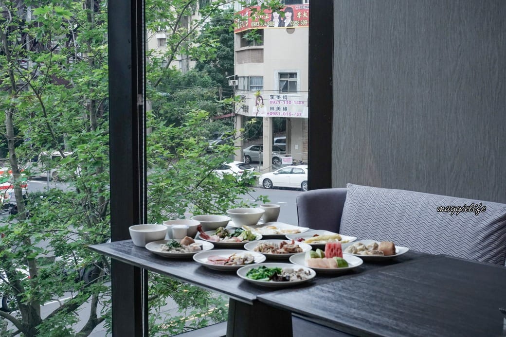 宜蘭礁溪寒沐酒店｜自助早餐MU TABLE吃到飽，百種以上中西日式自助早餐，大片落地窗的景觀豪華餐吃到飽