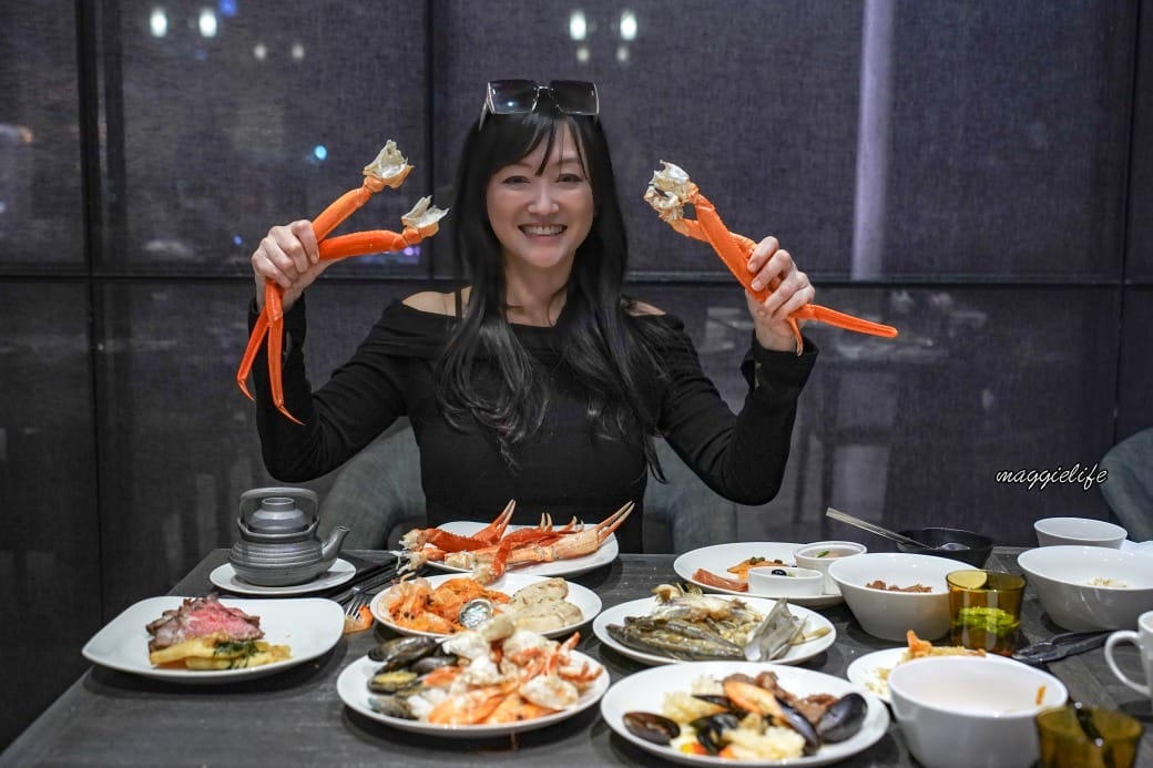 礁溪寒沐酒店MU TABLE沐饗東瀛美食祭自助餐吃到飽，松葉蟹生魚片螃蟹等等漁港直送超好吃
