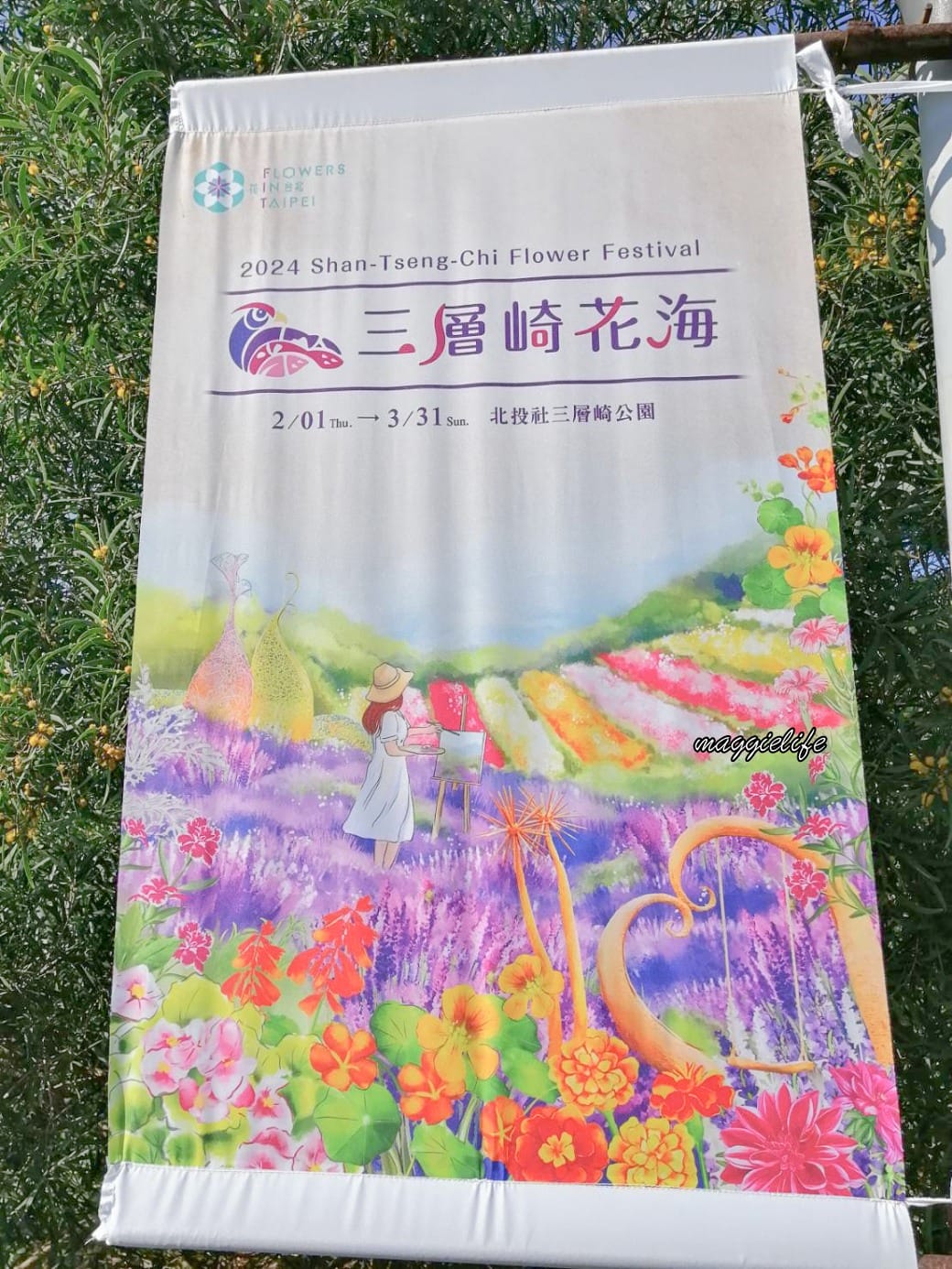 北投社三層崎公園｜台版富良野花海，IG網美秘境，免費賞花景點，交通怎麼去