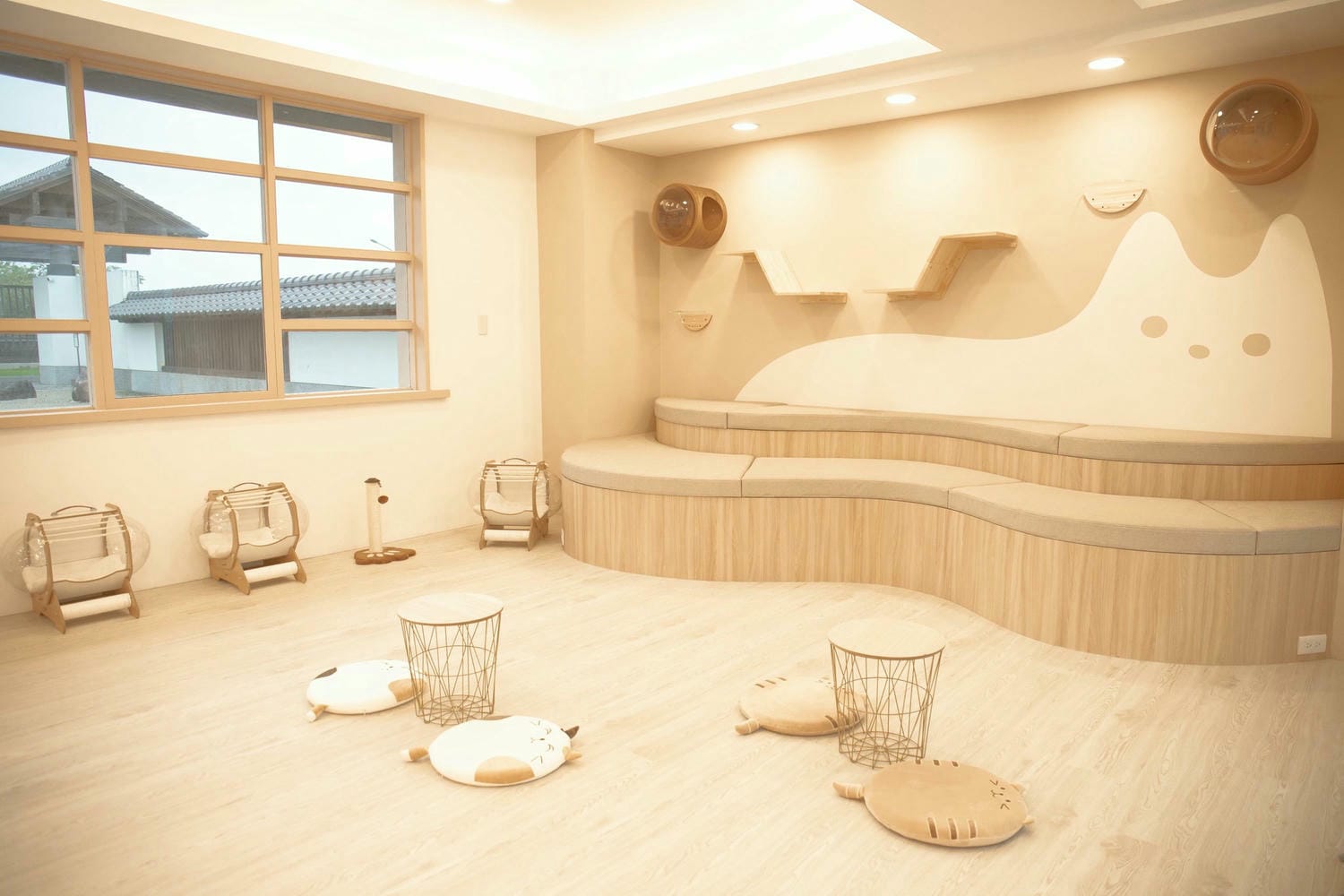 擼らら Sweets ｜宜蘭最新貓咪咖啡廳，宜蘭綠舞飯店新開幕貓奴必訪療癒系咖啡廳，貓店長迎接超療癒