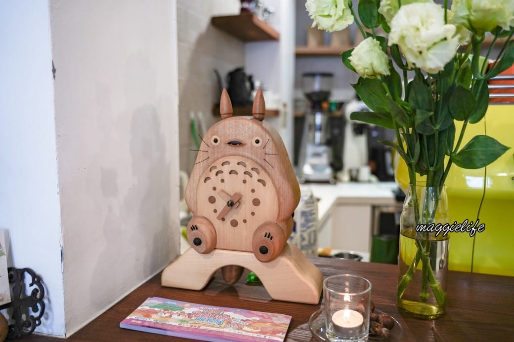 MITAKA 3e cafe 龍貓主題咖啡廳，台中龍貓咖啡廳，龍貓吐司，龍貓拿鐵，超萌的！