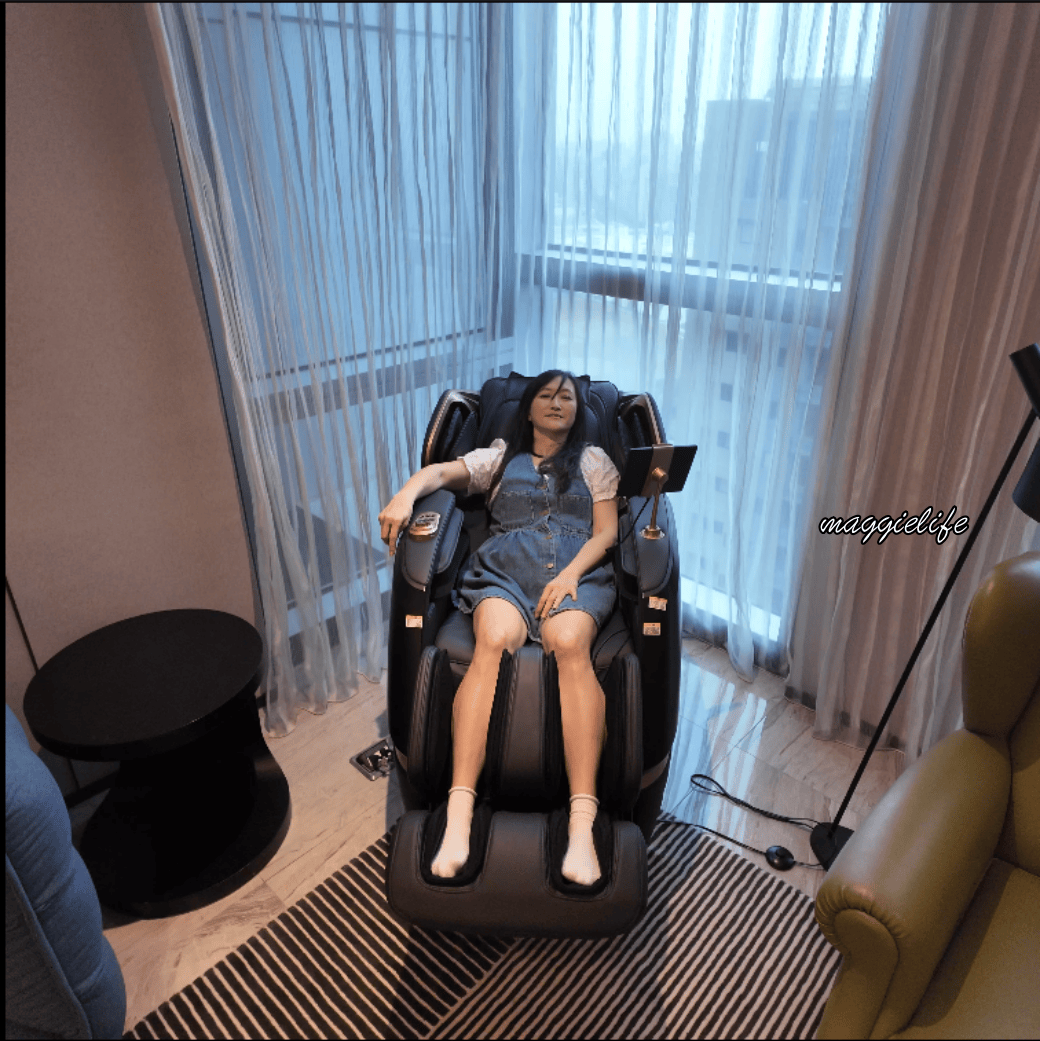 林口亞昕福朋喜來登酒店 ，透明無邊際泳池，三溫暖，豪華按摩椅，行政套房開箱，5分鐘到outlet