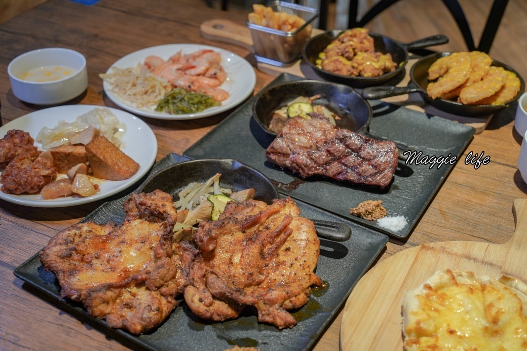 Danshi moster steak buffetdsc00305
