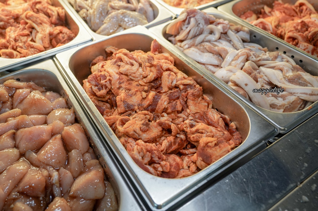 金喬伊個人韓式燒肉吃到飽,$378起8種肉品,3種海鮮,韓式小菜熱食炸雞,單身友善一人一爐,三重吃到飽 - 第16張圖