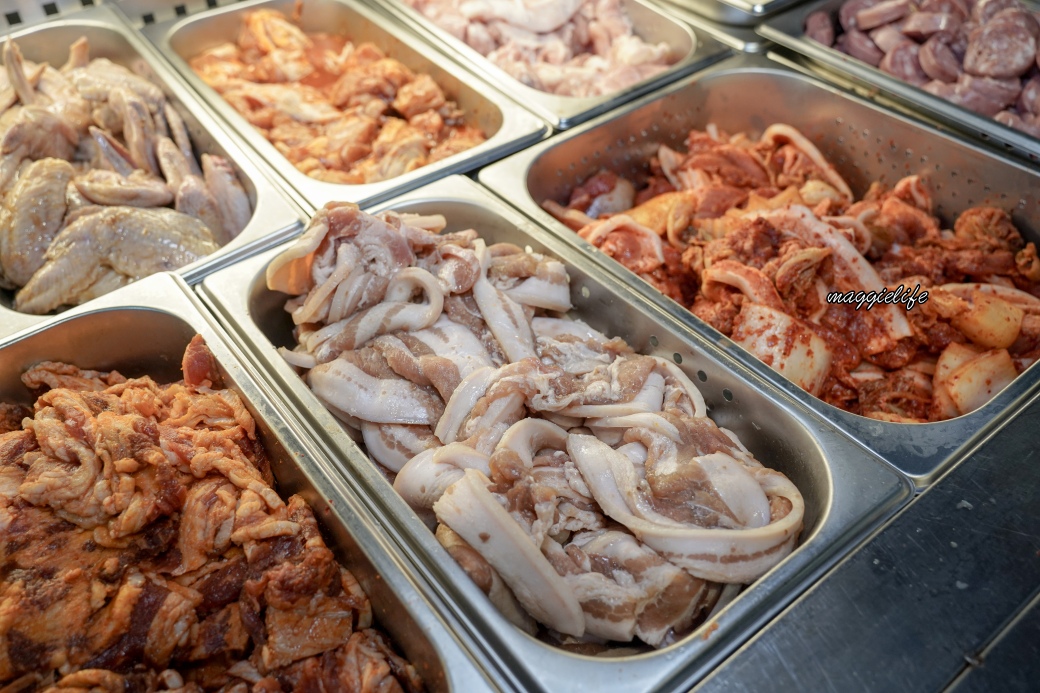 金喬伊個人韓式燒肉吃到飽,$378起8種肉品,3種海鮮,韓式小菜熱食炸雞,單身友善一人一爐,三重吃到飽 - 第27張圖