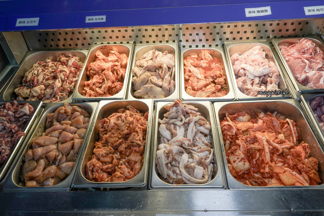 金喬伊個人韓式燒肉吃到飽,$378起8種肉品,3種海鮮,韓式小菜熱食炸雞,單身友善一人一爐,三重吃到飽 - 第12張圖