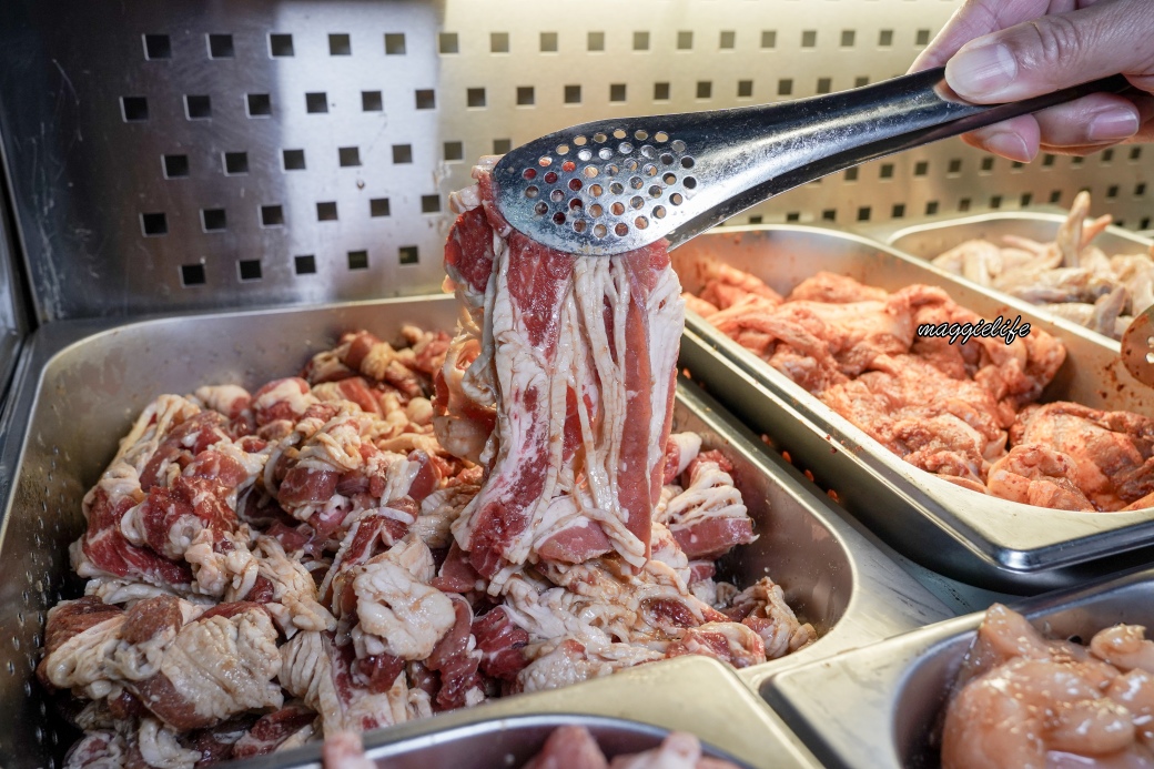 金喬伊個人韓式燒肉吃到飽,$378起8種肉品,3種海鮮,韓式小菜熱食炸雞,單身友善一人一爐,三重吃到飽 - 第15張圖