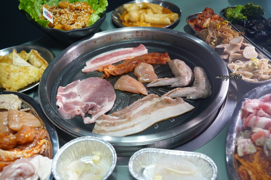 金喬伊個人韓式燒肉吃到飽,$378起8種肉品,3種海鮮,韓式小菜熱食炸雞,單身友善一人一爐,三重吃到飽 - 第75張圖