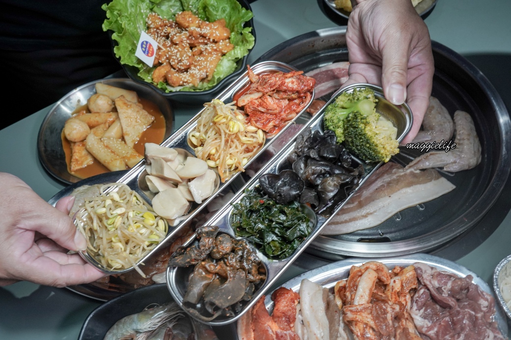 金喬伊個人韓式燒肉吃到飽,$378起8種肉品,3種海鮮,韓式小菜熱食炸雞,單身友善一人一爐,三重吃到飽 - 第47張圖