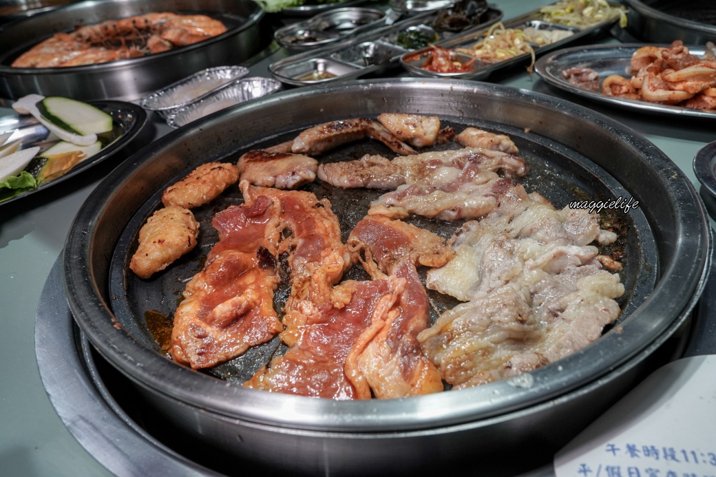 金喬伊個人韓式燒肉吃到飽,$378起8種肉品,3種海鮮,韓式小菜熱食炸雞,單身友善一人一爐,三重吃到飽 - 第80張圖