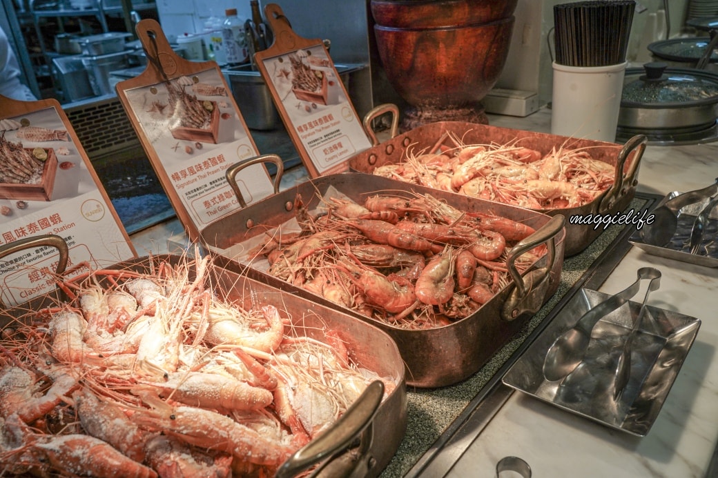 六福萬怡酒店吃到飽｜敘日全日餐廳自助餐吃到飽，生食級干貝松葉蟹腳烤牡蠣海鮮控的天堂