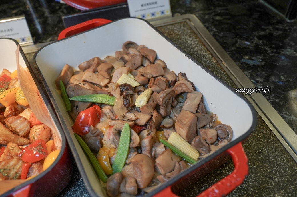 福容大飯店桃園機場捷運A8田園西餐廳早午餐｜580起3.5小時吃到爽，9大現點現做超過70種食材！