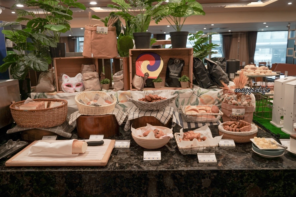 福容大飯店桃園機場捷運A8田園西餐廳早午餐｜580起3.5小時吃到爽，9大現點現做超過70種食材！
