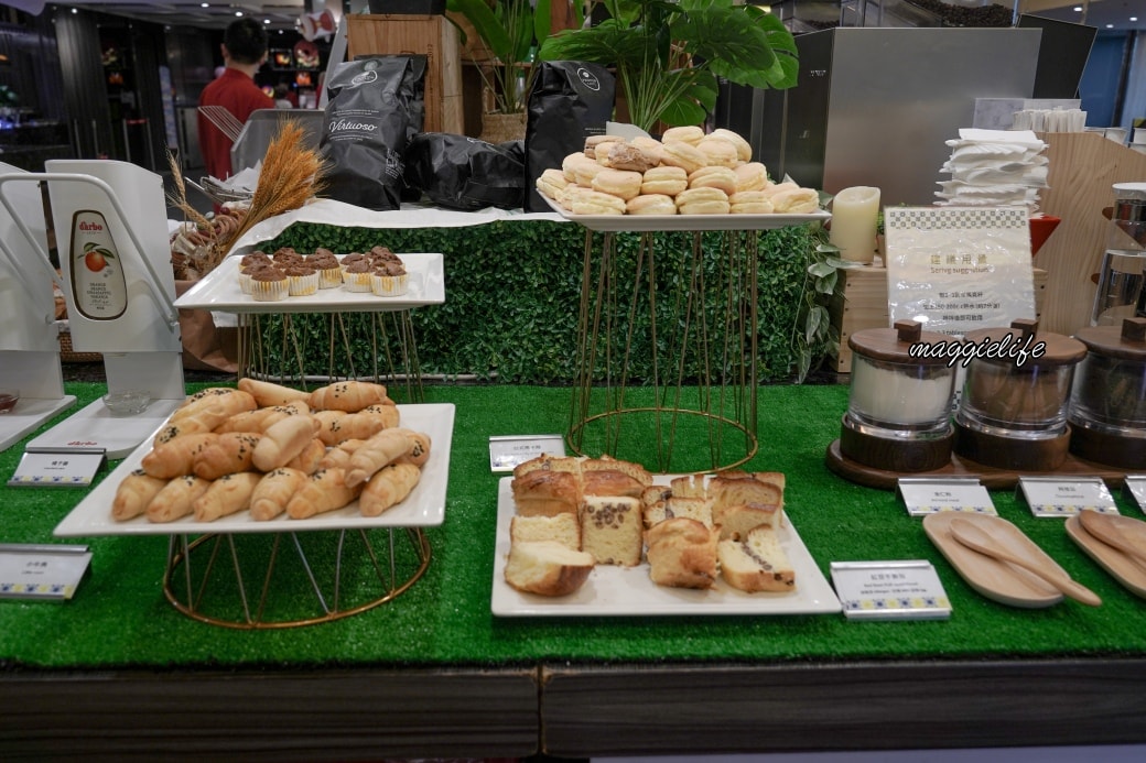 福容大飯店桃園機場捷運A8田園西餐廳早午餐｜580起3.5小時吃到爽，9大現點現做超過70種食材！