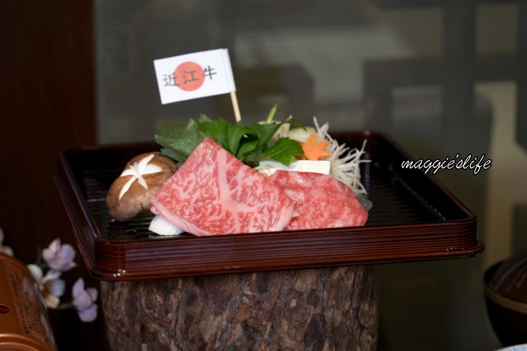 台北老爺酒店中山日本料理廳｜關西風日本頂級A5近江牛壽喜燒，不用飛日本也吃得到