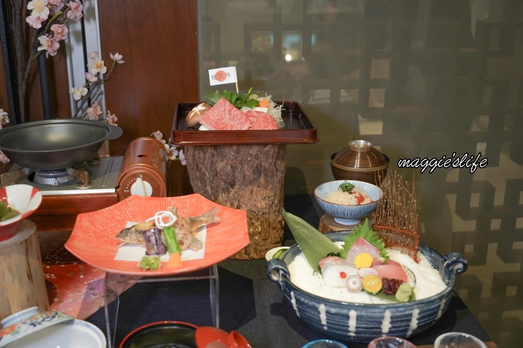 台北老爺酒店中山日本料理廳｜關西風日本頂級A5近江牛壽喜燒，不用飛日本也吃得到