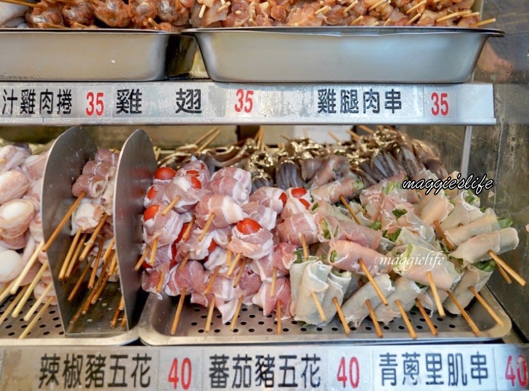 品都串燒，每串30元起，銅板宵夜美食，台北東區最便宜又好吃的串燒攤！
