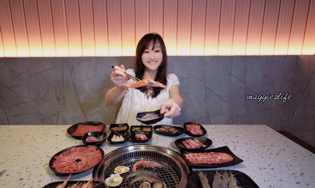 Oh ! Yaki 精緻燒肉吃到飽林口店｜649元起鹿耳島A5和牛美國極黑和牛天使紅蝦超過60種吃到飽